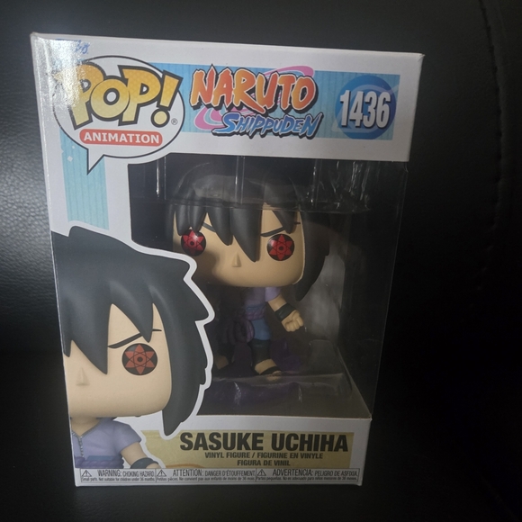 Funko Pop Anime Naruto Shippuden Sasuke Uchiha Figure - Picture 2 of 7
